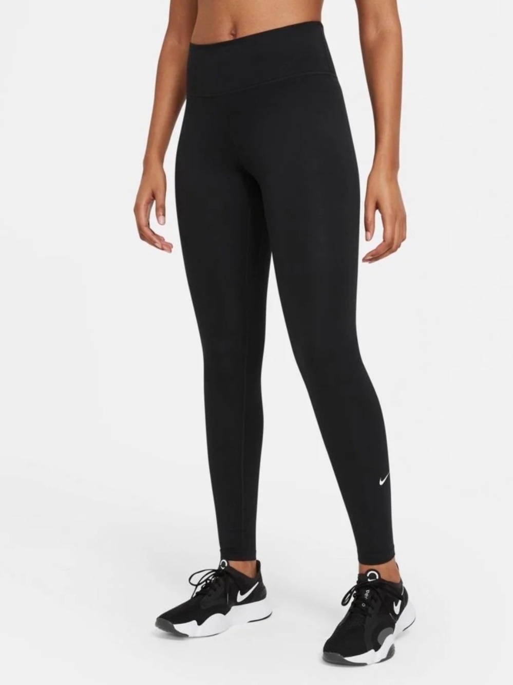 Nike Women's Mid-Rise Dri-FIT Leggings - Black